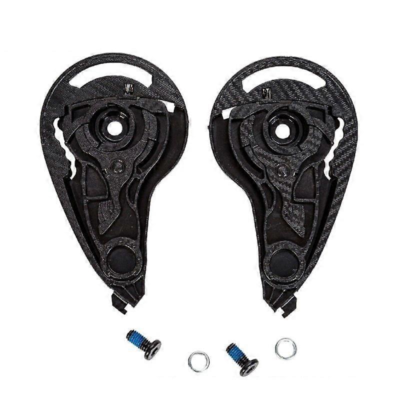 2pcs Helmet Shield Gear Mounting Fix Base Plate Lens Holder Bracket for MT V 24