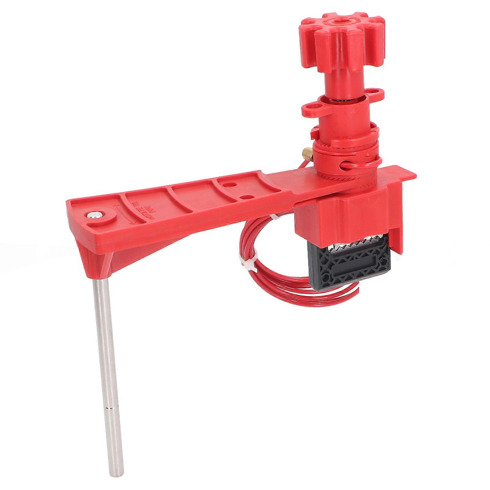 Universal Valve Lockout Multifunctional Butterfly Valve Lever Handle Lockout with Blocking Arm