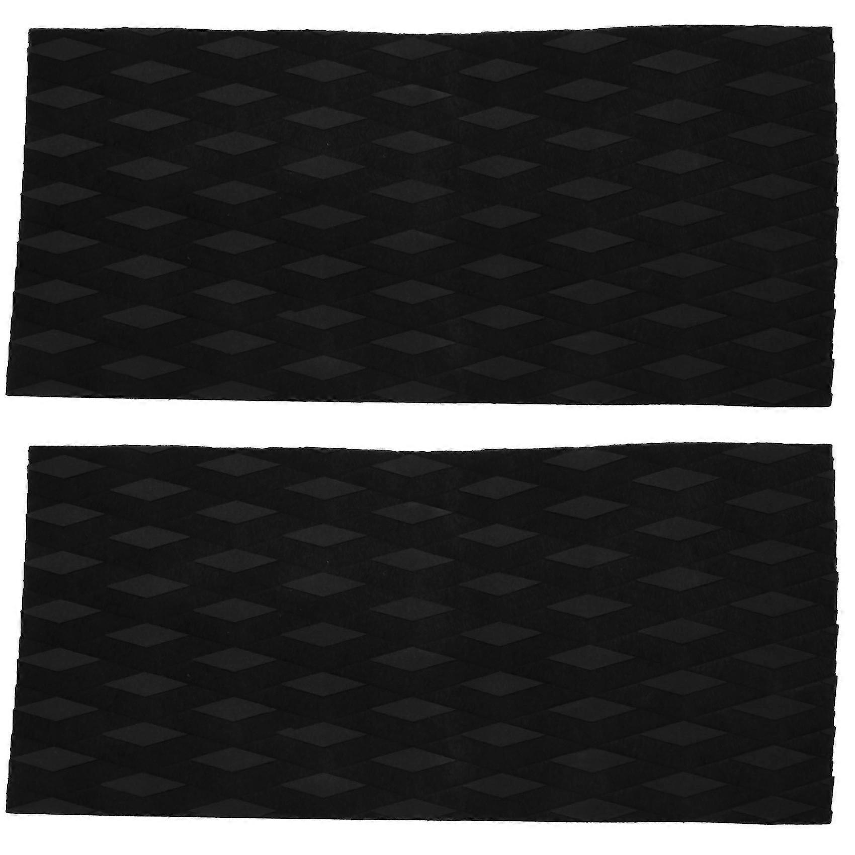 2x σανίδα έλξης καταστρώματος σανίδων του σερφ Eva αντιολισθητικό αυτοκόλλητο αντιολισθητικό μαξιλάρι καταστρώματος για το κατάστρωμα σκαφών, κορυφή