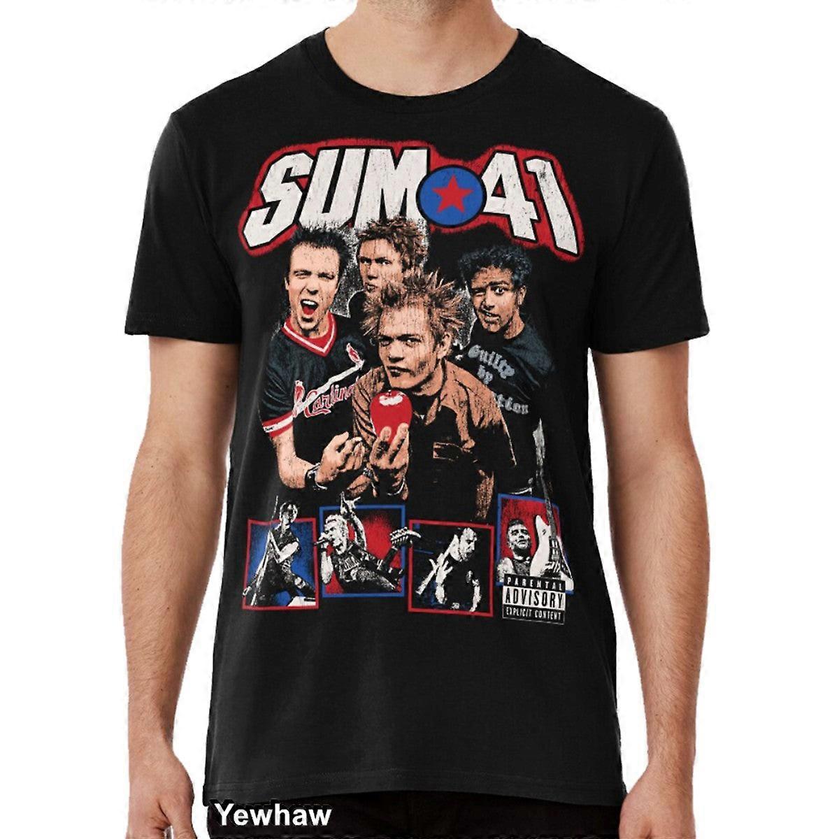 Tričko Sum 41, éra Y2K, kapela, pop, punk