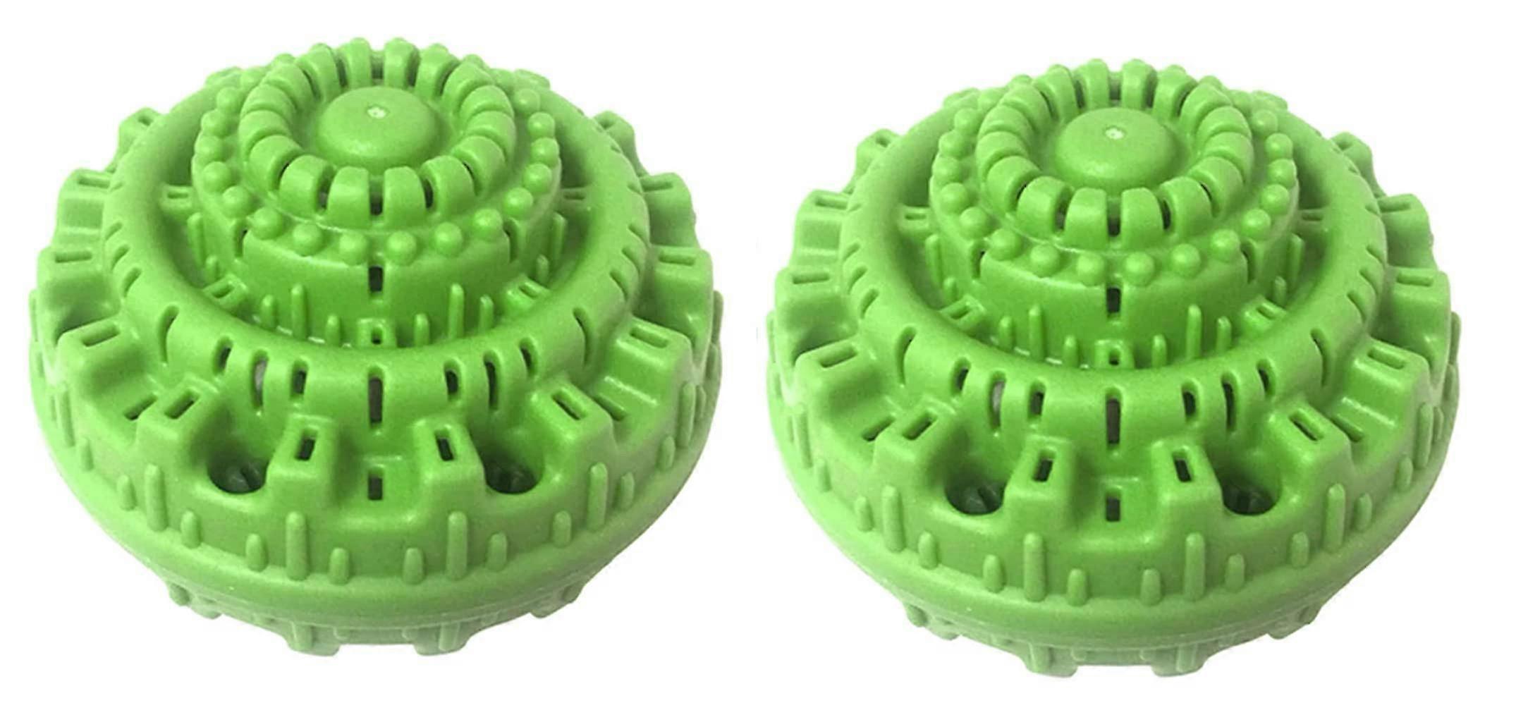 Pair Of Reusable Eco Washing Balls - Anion Molecules - No Detergent Needed