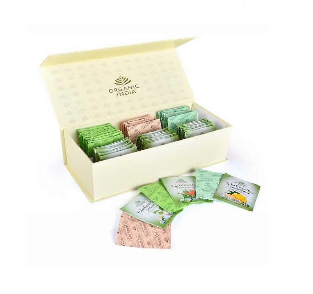 Gift tea set (60 pack), Cappa Gift Box, Organic India
