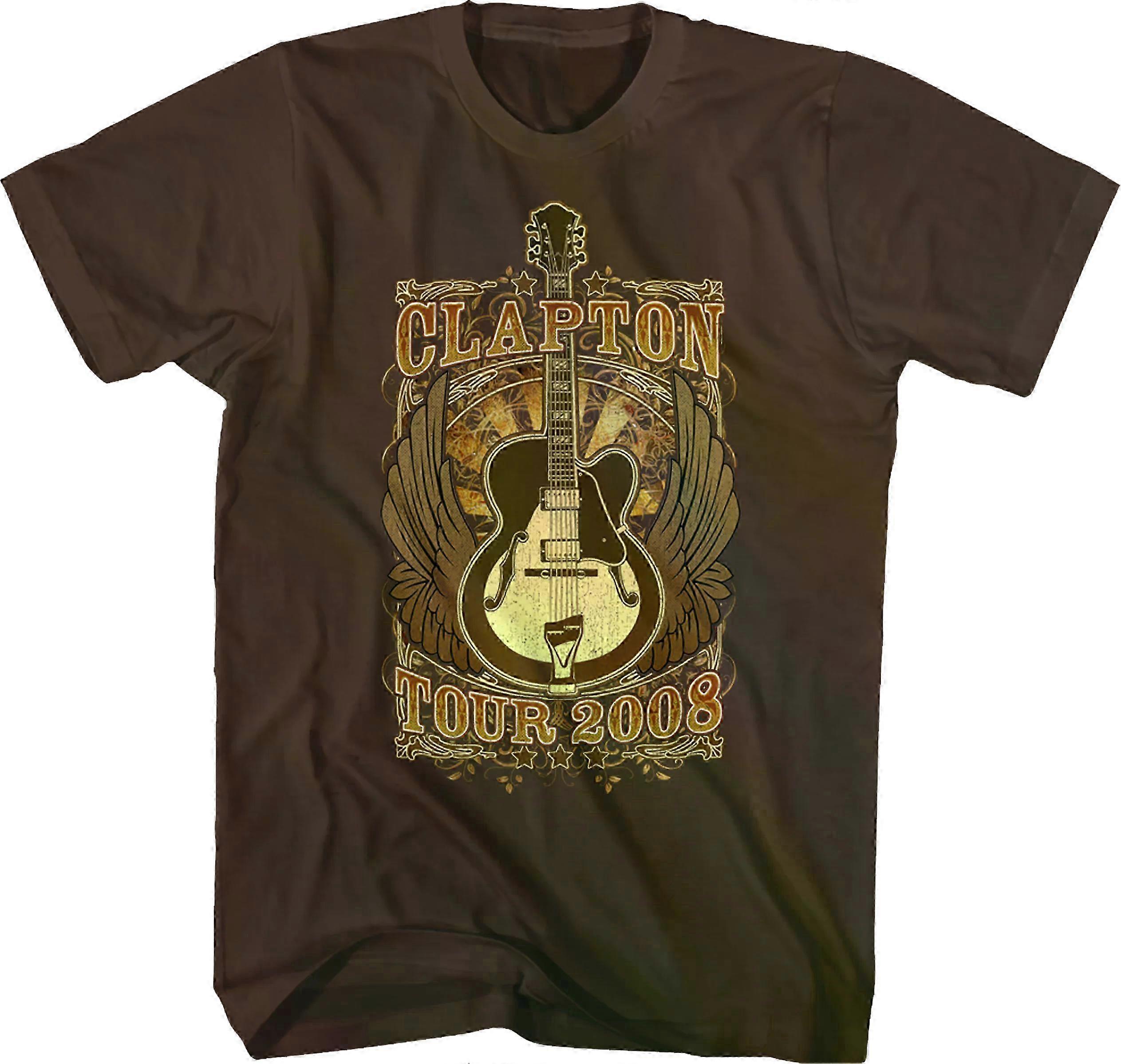 Camiseta Rockinstone da turnê de 2008 de Eric Clapton
