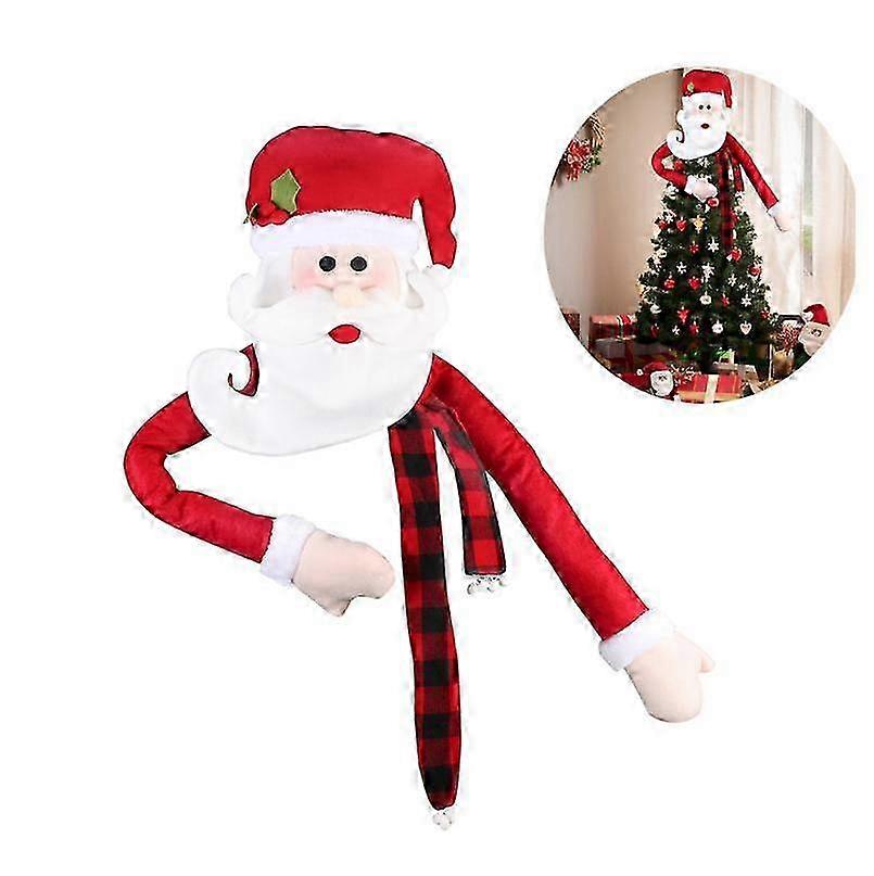Christmas Tree Topper with Hat Style for Decoration