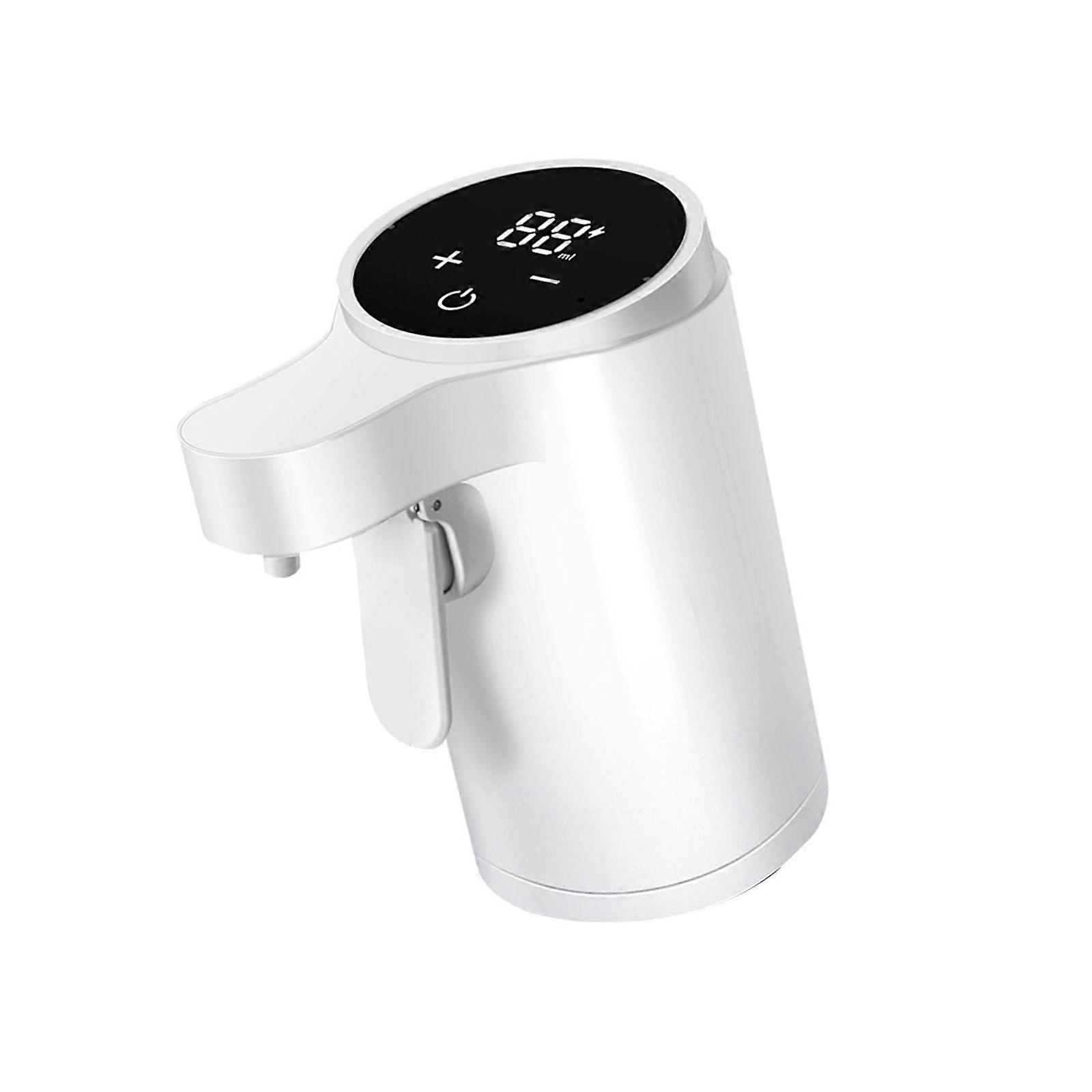 Quick Pouring Automatic Beverage Servers with Quiet Operation Plastic Texture for Family Gatherings and Formal Event  White