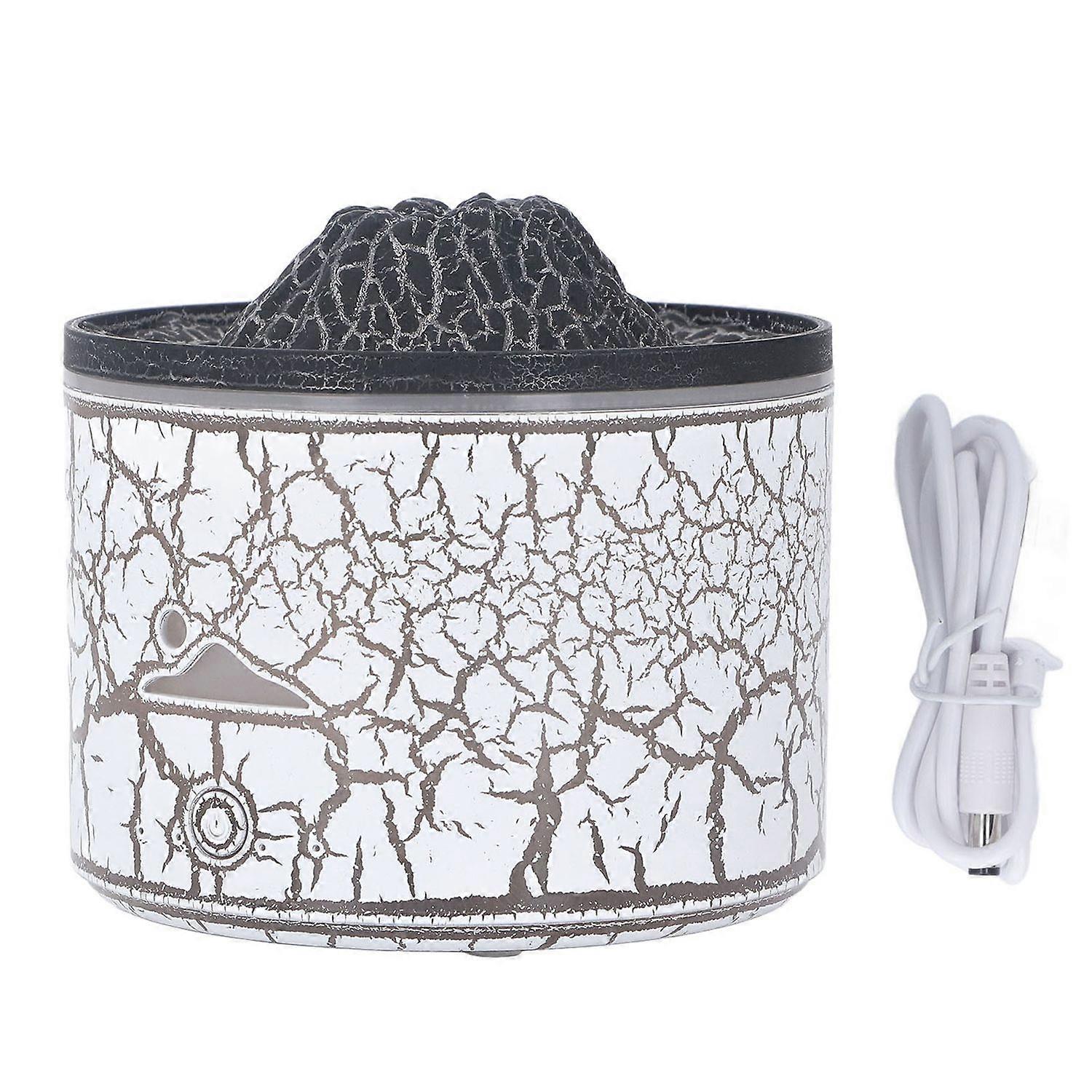 Volcano Essential Oil Diffuser 230ml Fine Mist Volcano Flame Aroma Diffuser Humidifier for Bedroom L