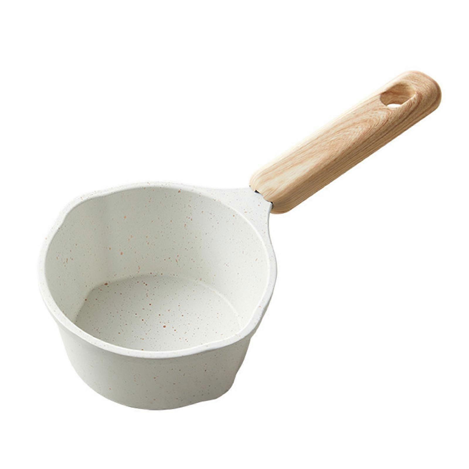 Milk Pots Frying Pans Nonstick Mini Saucepan Butter Warmer Pots with HeatResistant Long Handle Small Cookware 2
