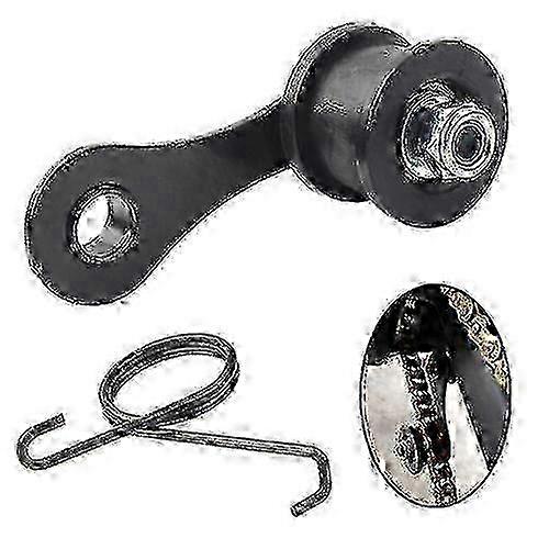 Universal Fit Chain Tensioner with Guide Roller and Slider for Clean Pit Bike Motorcycle and ATV Use x