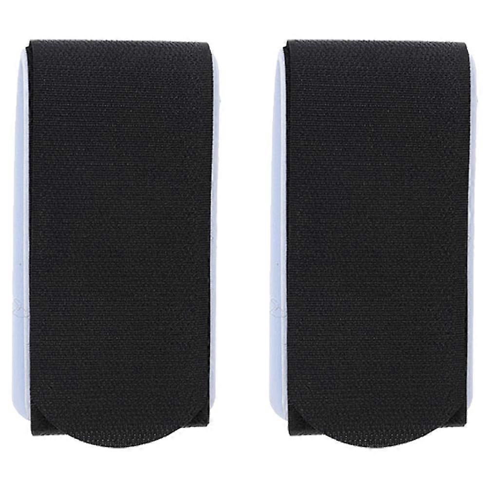 Ski Carry Strap Skiing Board Bindings for Fixing 2Pcs Black Nylon Straps