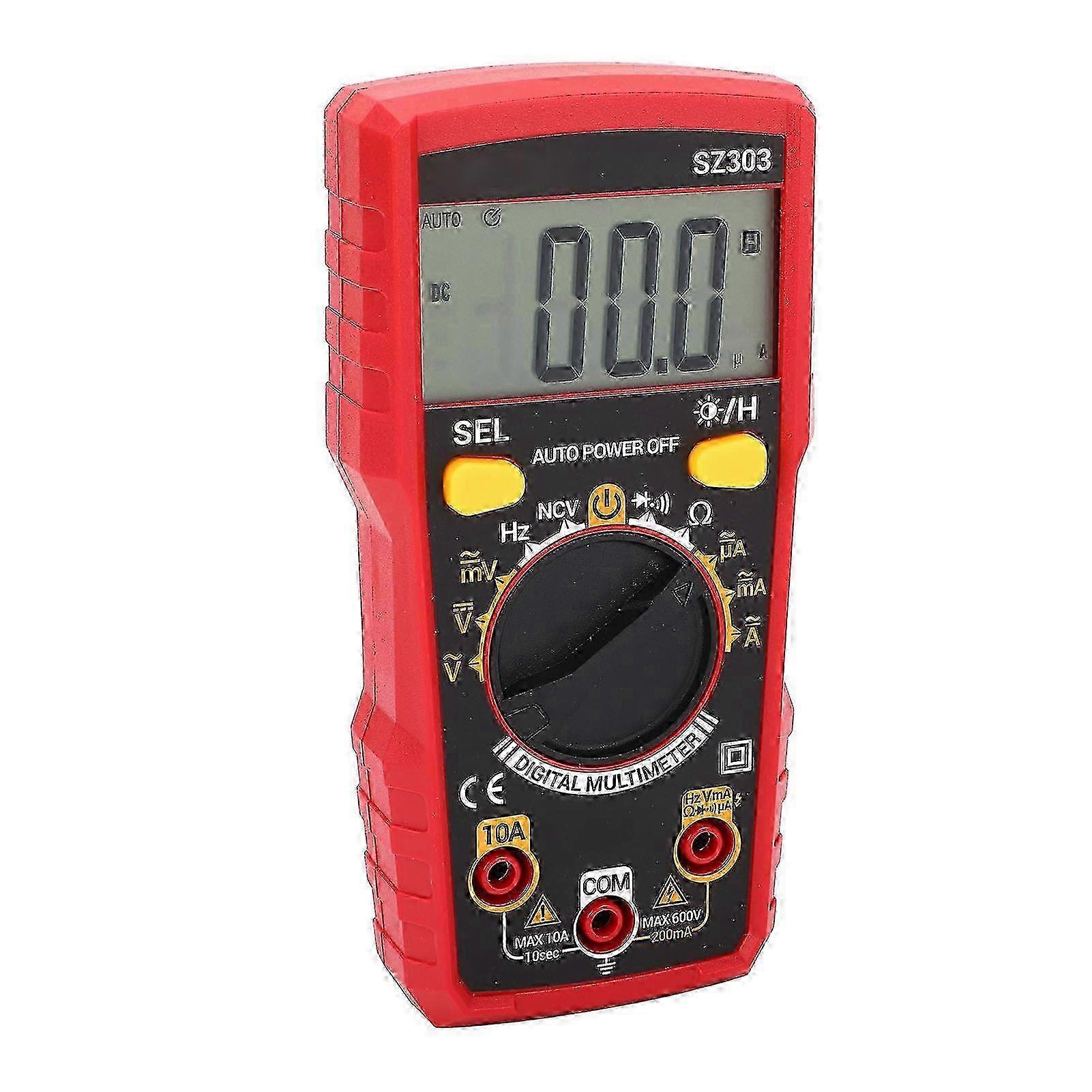 Digital Multimeter High Accuracy Multifunctional NCV Voltage Current Meter for Repair Maintenance