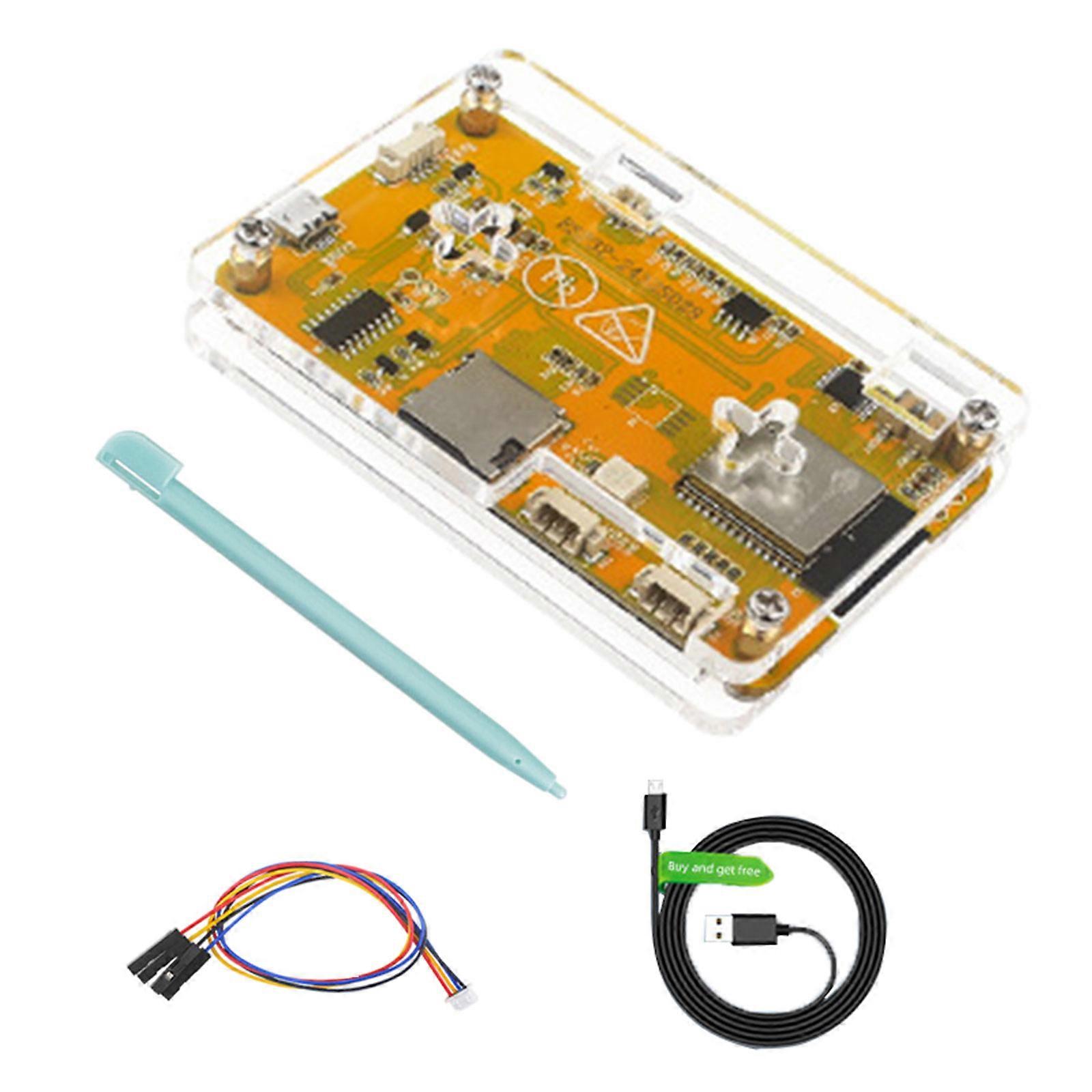 2.8inch ESP32 Display ESP32-2432S028 Resistive Touch Screens 240x320 TFT LCD Module Development Board Adapter Module Multicolor