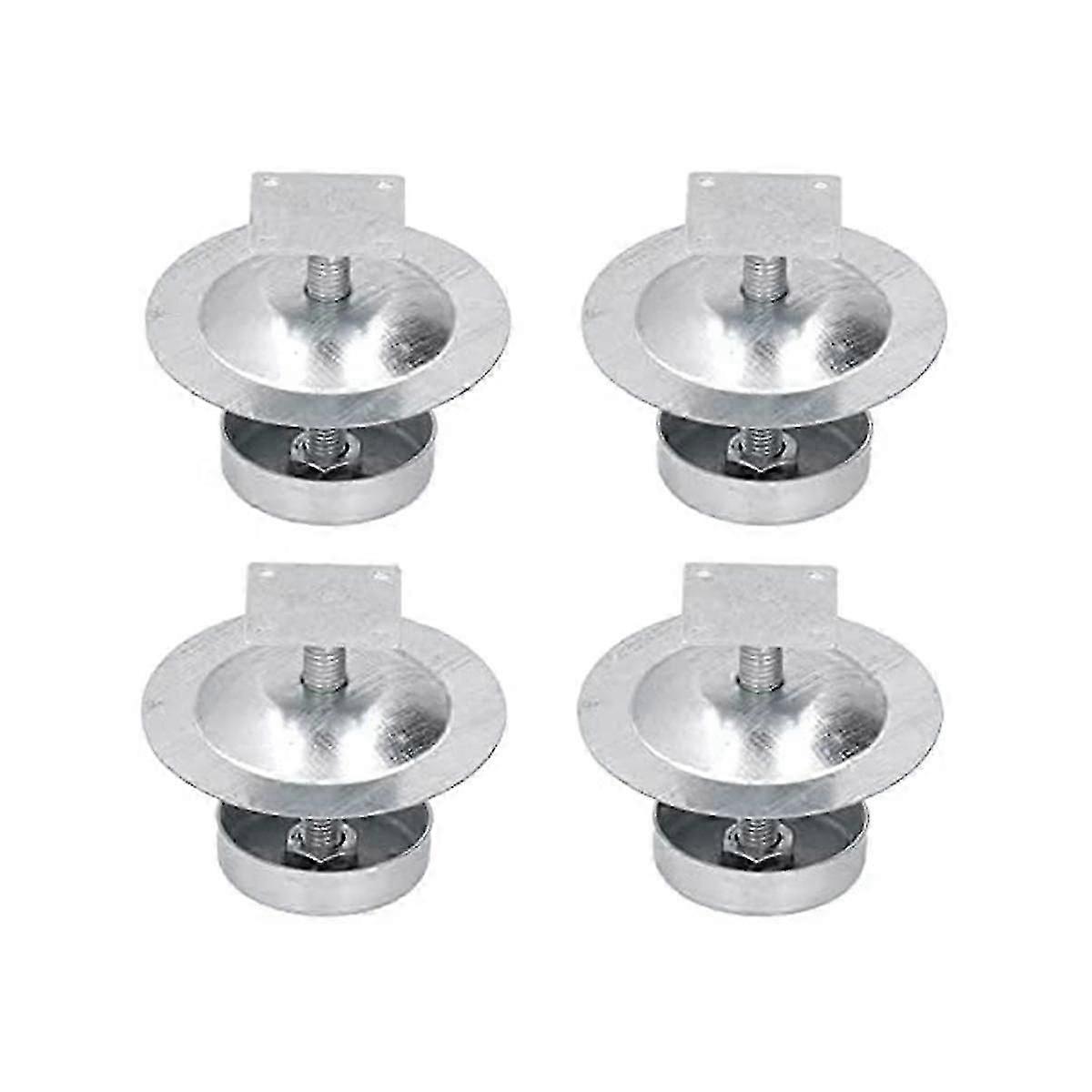 4set Ant Proof Hive Feet Aço Inoxidável Colmeia Base Colmeia Base Colmeia Stand Hive Trap Tool Para B