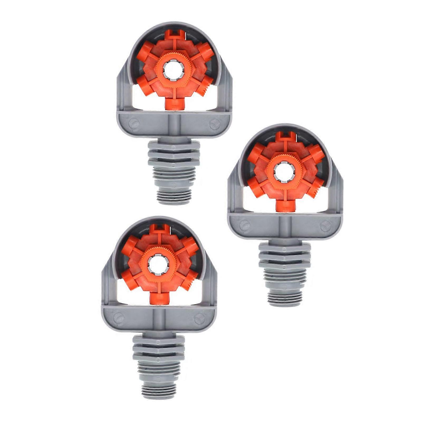 High Efficiency Leakproof Farm Irrigation Sprinklers 6 Precise Nozzle Auto Closing Valves 3 Unit For Small Area Watering  3