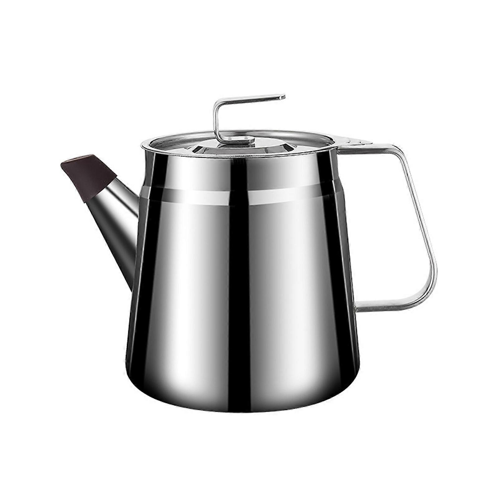 Professional Oil Filter Jugs with Fine Mesh Strainer Lid Grease Container Can For Smooth Filtering And Kitchen Safety Multicolor