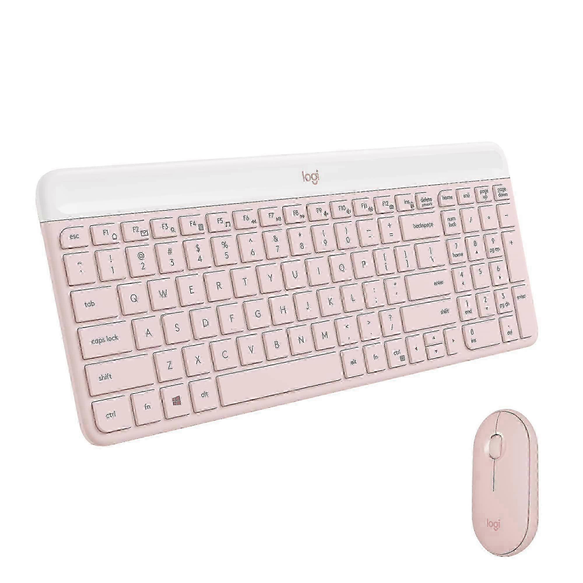 Logitech MK470 Slim Wireless Keyboard and Mouse combination - Modern Compact, Ultra Silent