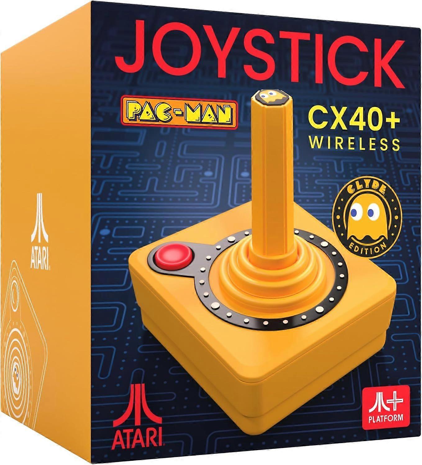 Pac-Man CX40 Wireless Joystick - Orange