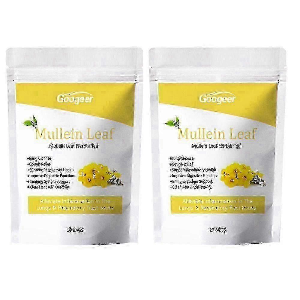 Lung Cleansing Mullein Leaf Tea with Breathing Support 25-26