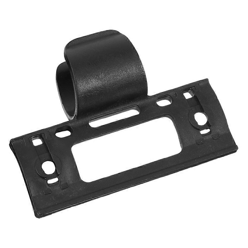 Bicycle Pump Holder Clip Bracket for Secure Mounting Black Plastic