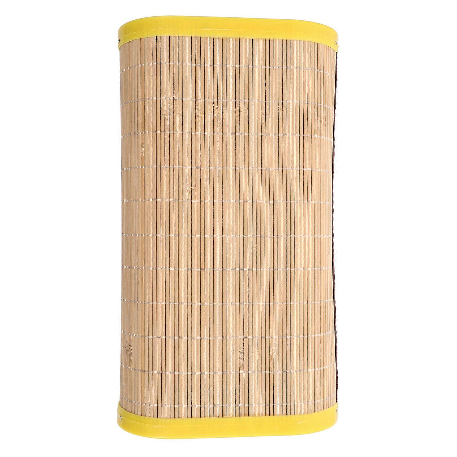 Bamboo Cooling Pillow for Sauna Relaxing Headrest Cushion