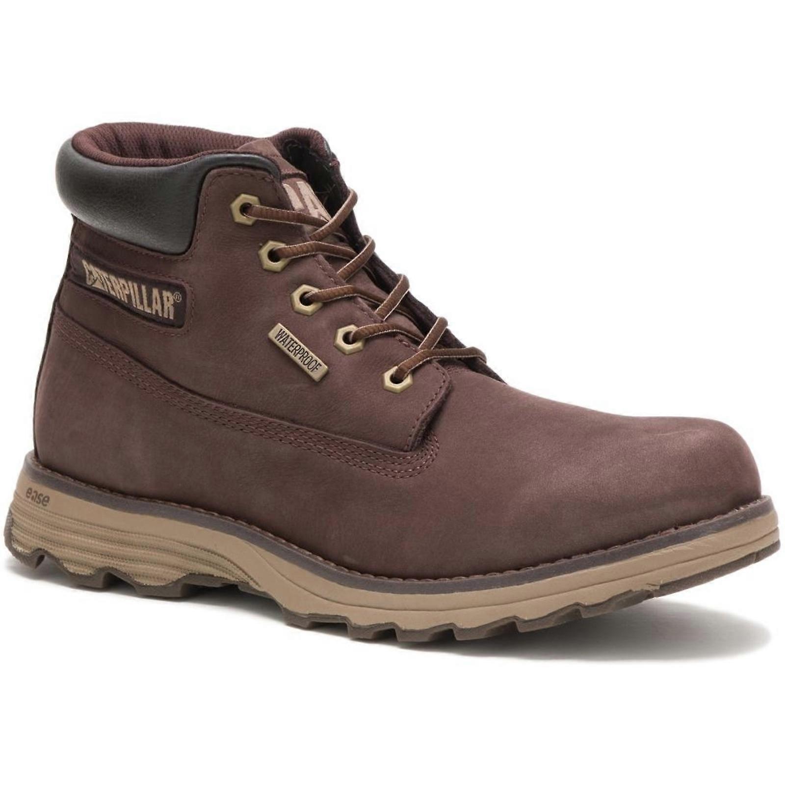 CAT Mens Founder Waterproof Nubuck Boots