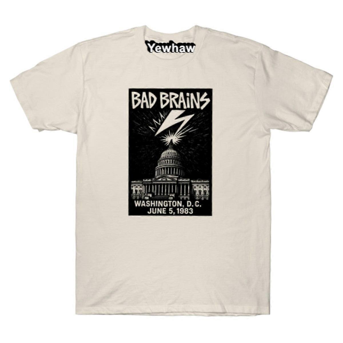 Camiseta com arte do pôster do Bad Brains