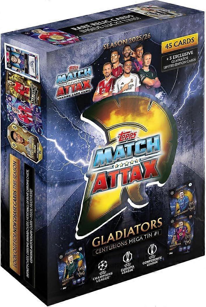 UCC Match Attax 2025/26 Mega Tin CDU (Pack of 6)
