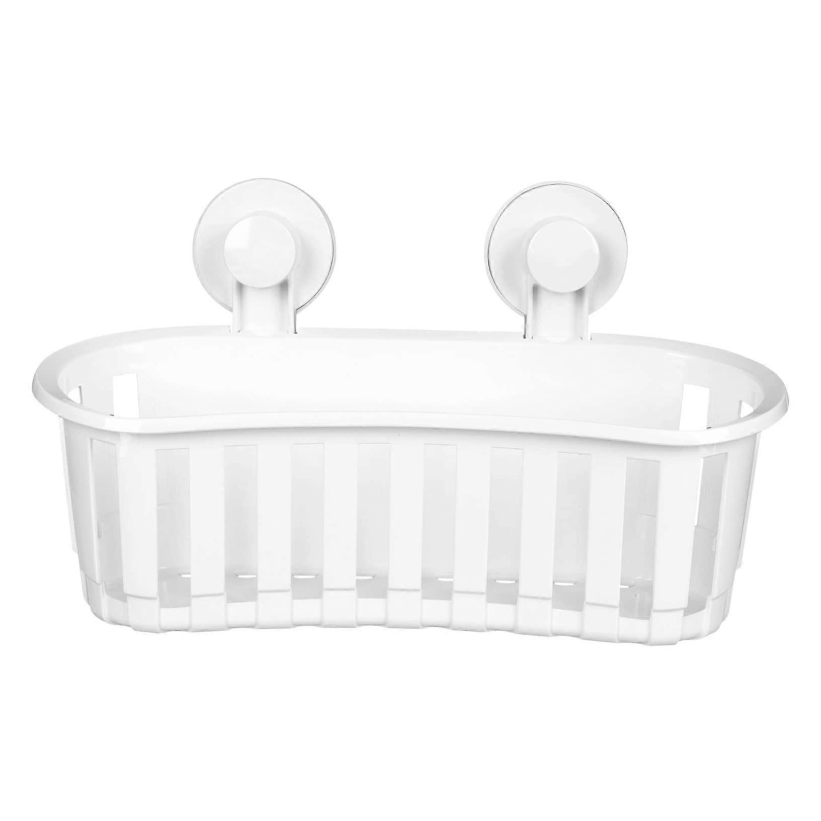 Shower Organizer Wall Mounted Hanging Storage Basket for Bathroom and Kitchen Space Saving Holder