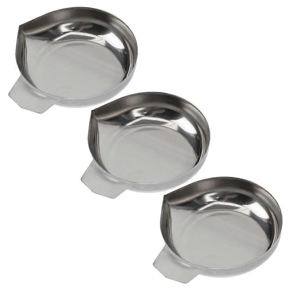 Metal Scale Tray Powder Measuring Pan for 9Pcs Kitchen Use