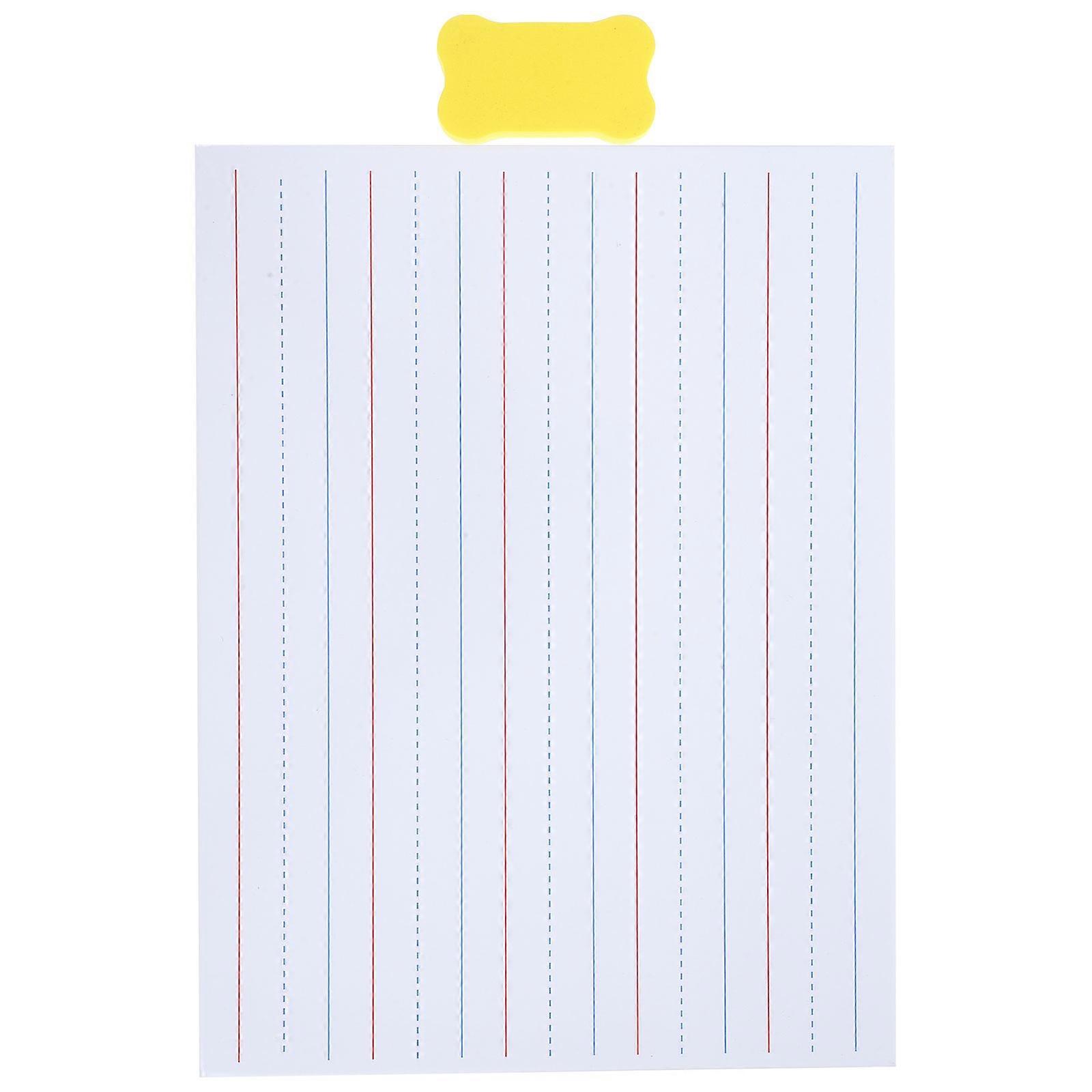 White Writing Board Small Dry Erase Board for Learning 1Set