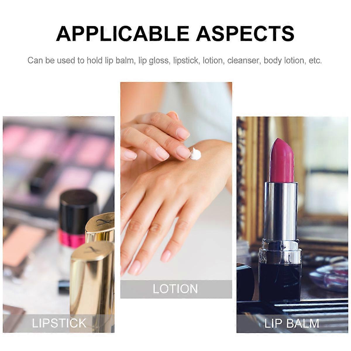 Refillable Wooden Lip Balm Tube for Loading 1Pcs Empty Container Tube