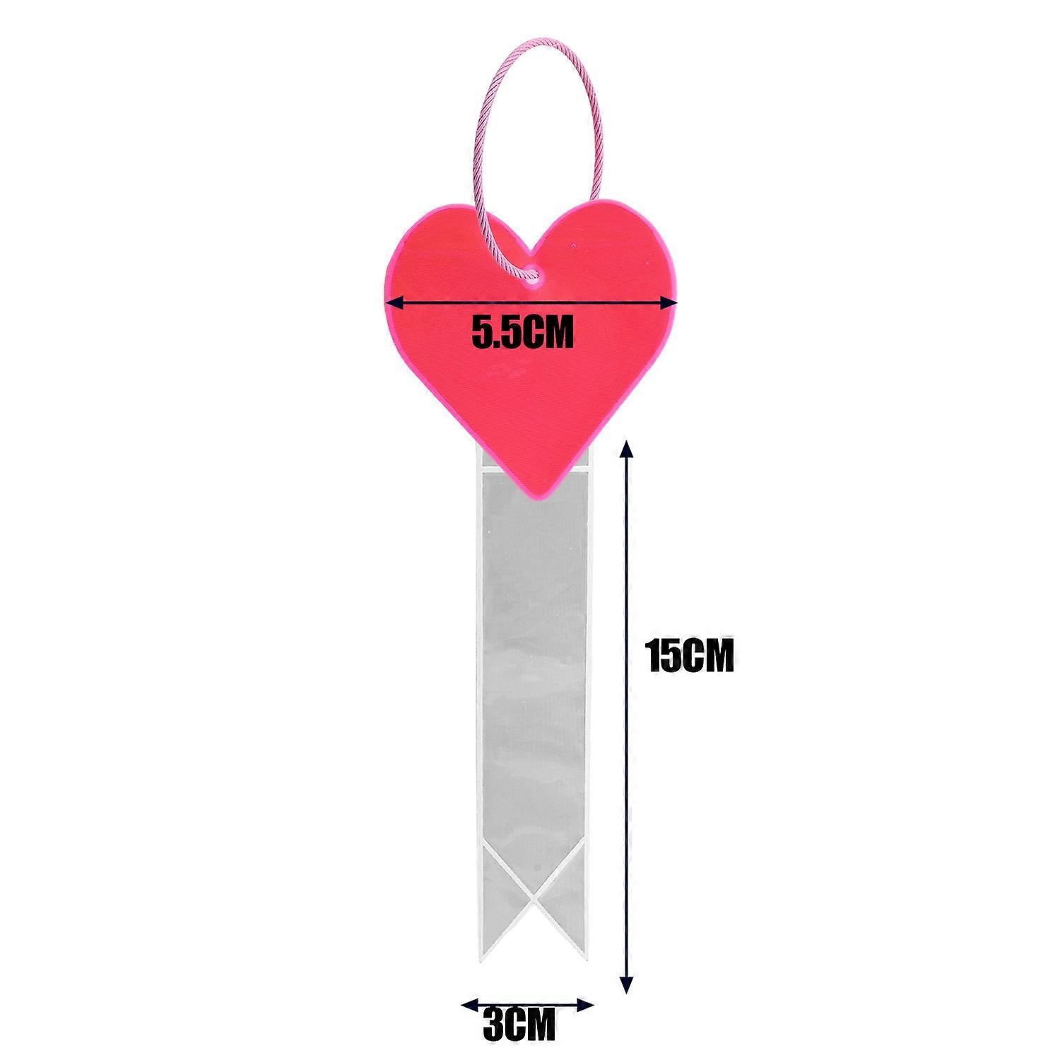 Safe Reflective Keychain for Bag Backpack Pendant Strip Car Ornaments Reflectors Adults Children Night Riding Safety Accessories