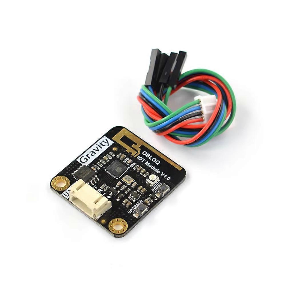 Gravity UART OBLOQ IoT WiFi to Serial Module 32-Bit CPU ESP8266 WiFi Chip for Standard MQTT Protocol IoT Service