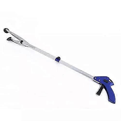 33 Inch Foldable Reacher Grabber Tool with Rotating Rubber Gripper for Elderly and Garden Use