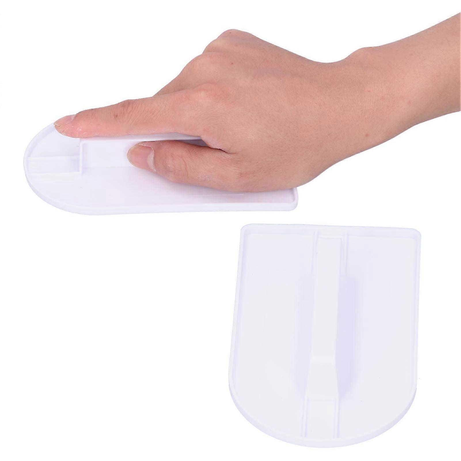 2PCS Fondant Smoother with Ergonomic Handle for Flawless Cake Surface and Versatile Decorating Use