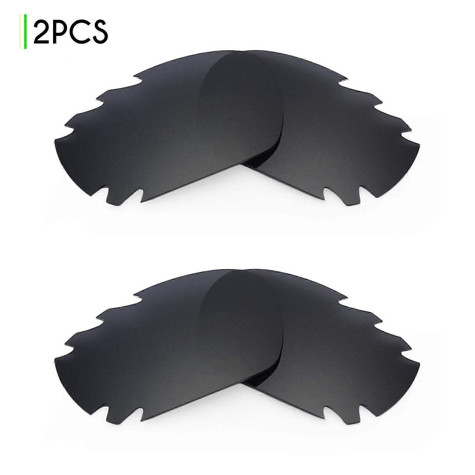 2Pcs hdhut Sunglass Lens Replacements For-Oakley Jawbone Vented - Combo Pack