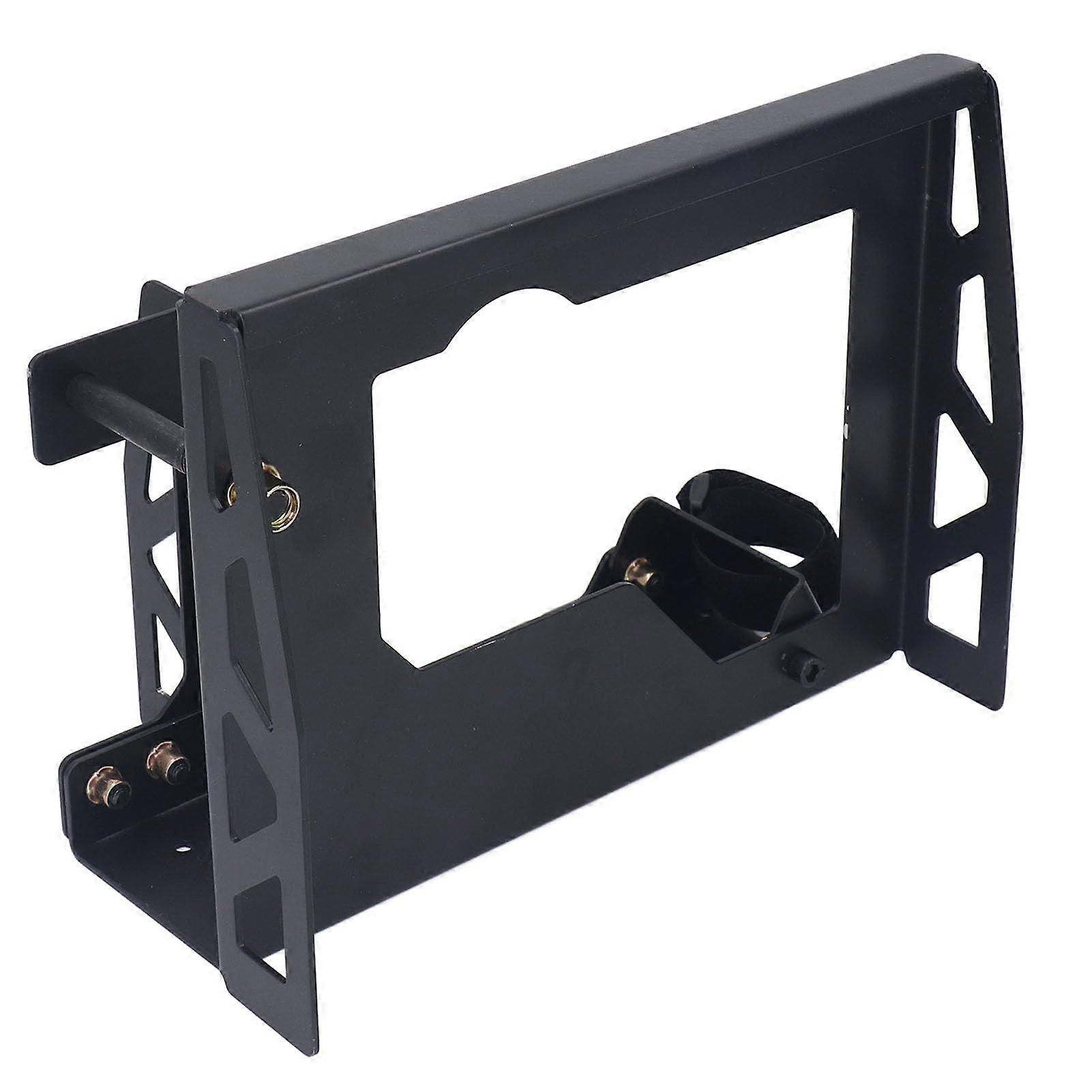 Electric Planer Stand with Flip Support, Stable Steel Frame for Woodworking and DIY Projects