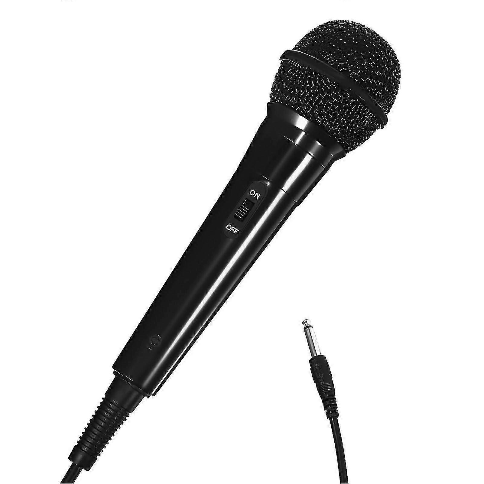 Handheld Microphone for Karaoke and Live Streaming, Dynamic Vocal Microphone with Plugd