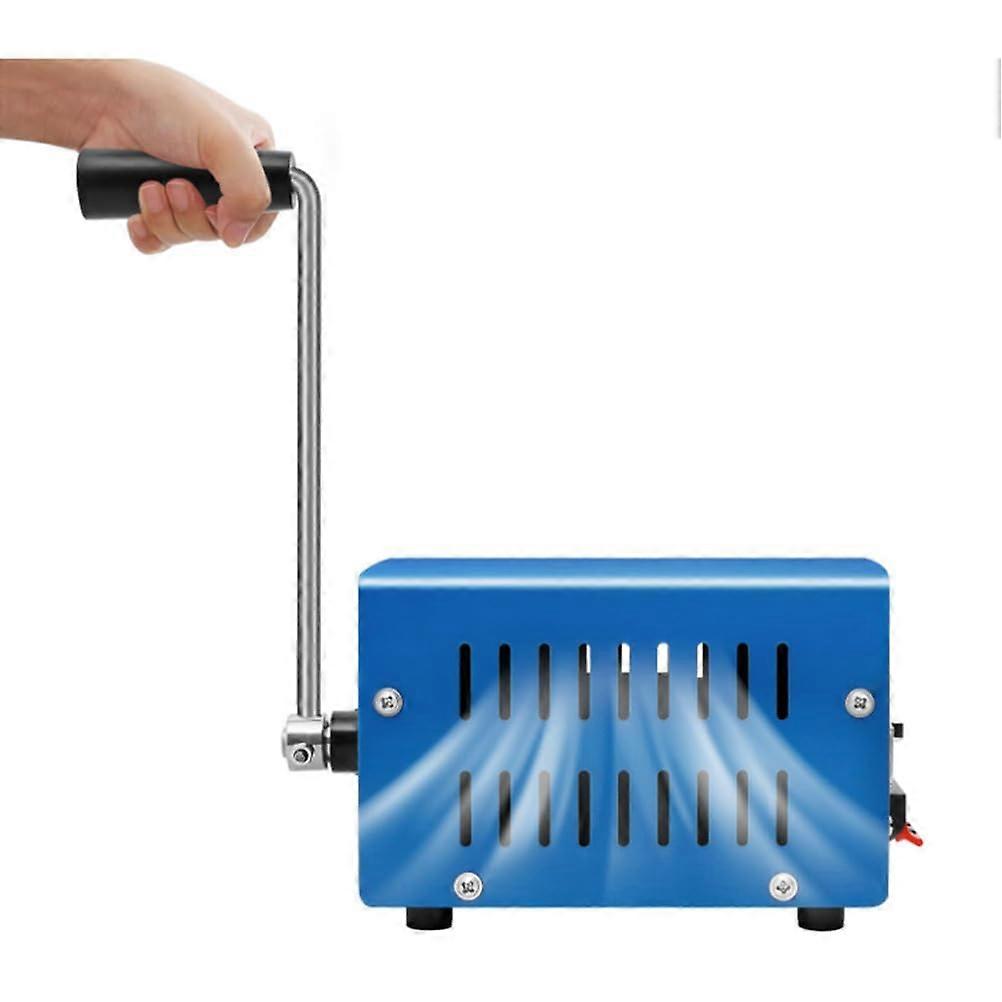 Hand Crank Generator 20W USB Charger Waterproof MultiVoltage Emergency Power for Camping