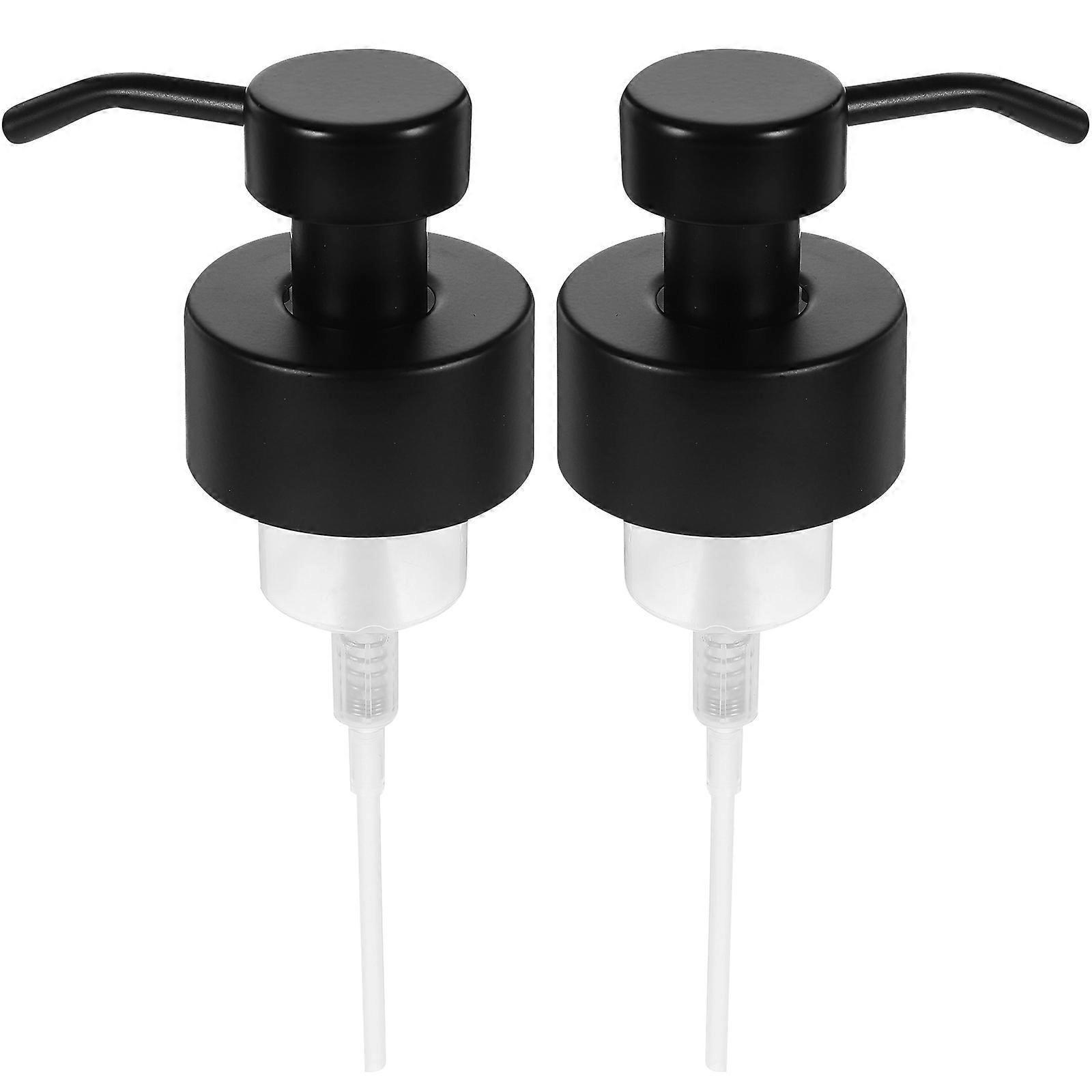 Foaming Soap Pump Metal Pump Heads for Lotion Bottle Replacement 2Pcs