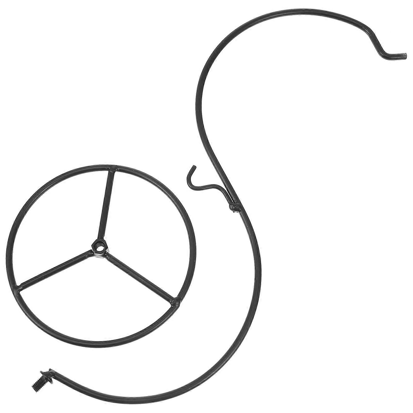 S Shaped Hanging Hook Iron Frame for Micro Landscaping 1Pcs Hanging Rack