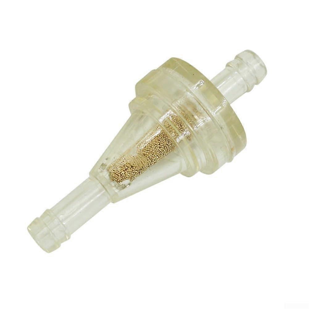 3mm Inline Motorcycle Fuel Filter ABS Plastic for Small Engine Fuel System Easy Maintenance
