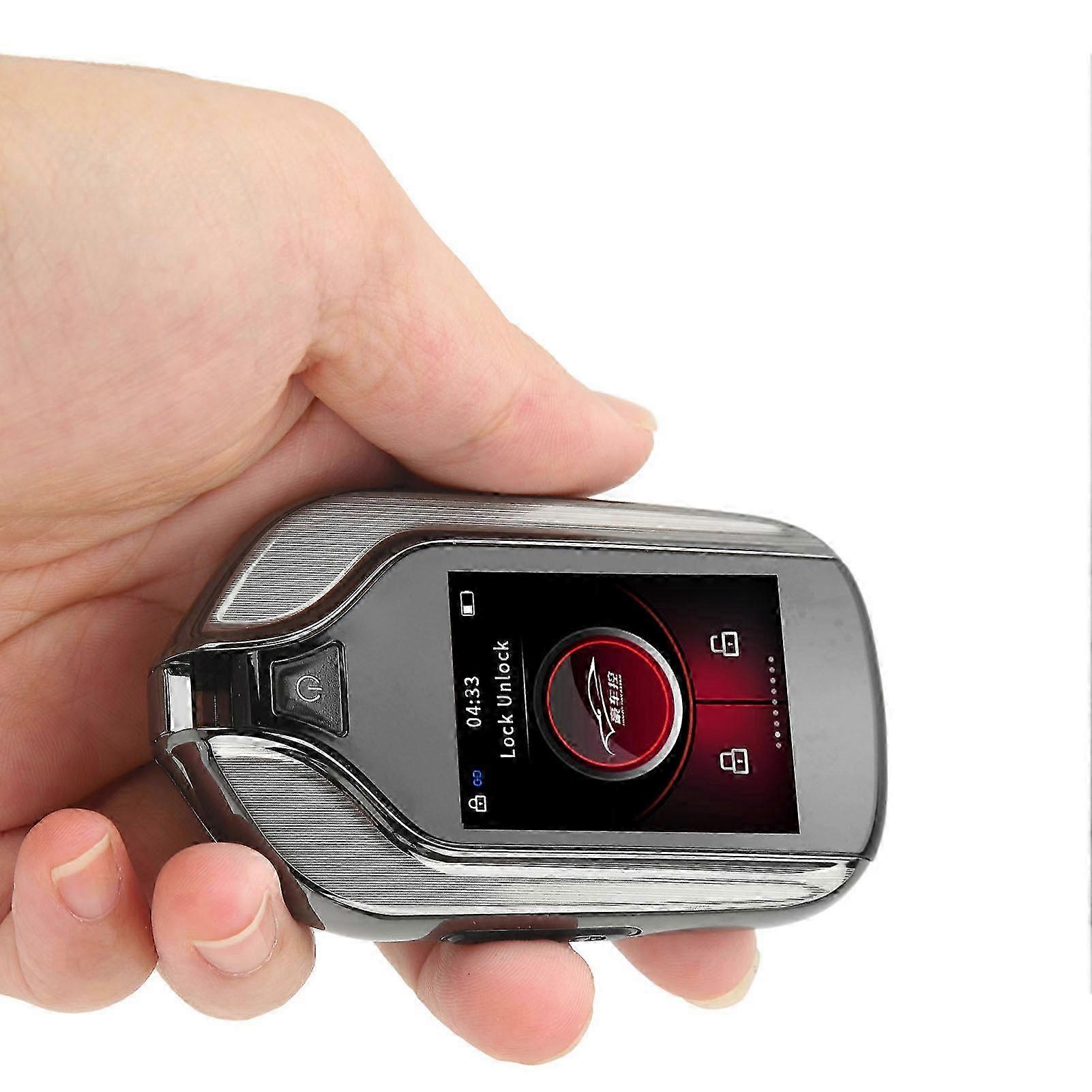 Universal MA‑100 LCD Touch Screen Smart Key Remote Keyless Entry for All Start Stop Engine Button Models 25-26