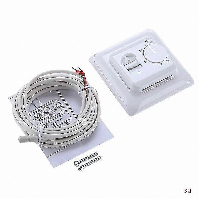 Smart Thermostat for Electric Floor Heating System 220V 16A Temperature Control Warm Cable Setup