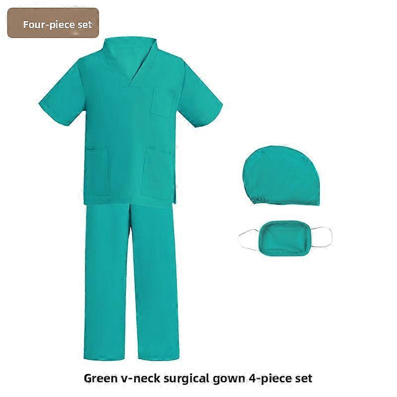 Children's  Role Play Doctor Nurse Costume for Kids Performance Dress-Up Theme Outfit Celebrations