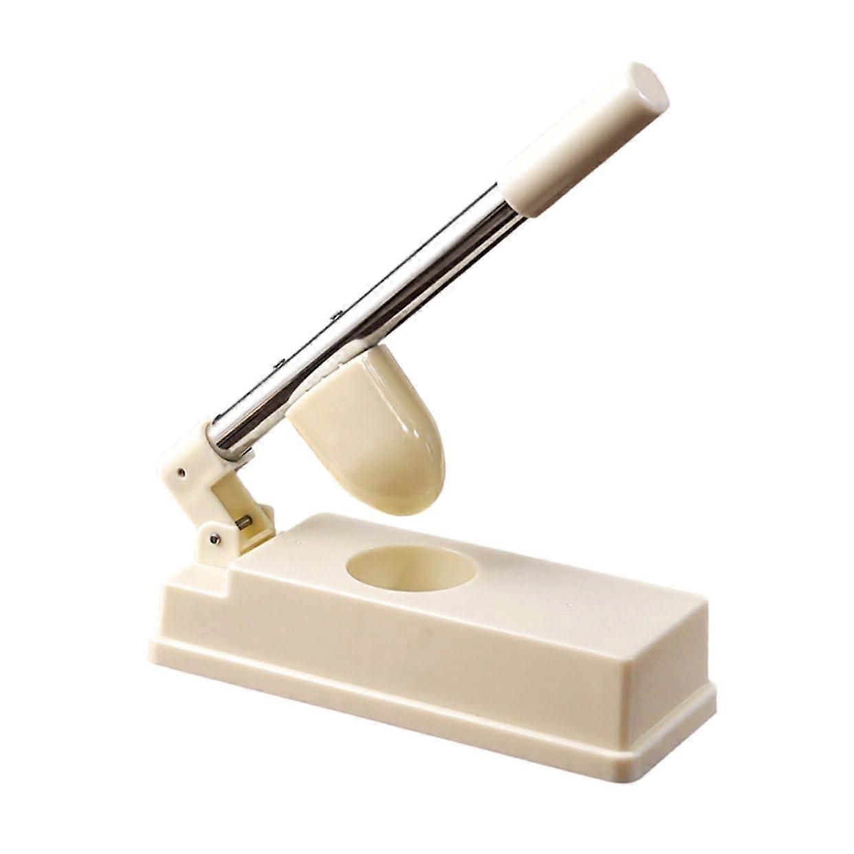 Dumpling Maker and Tortilla Press with Extended Handle for Easy Dough Pressing and Wrapper Making