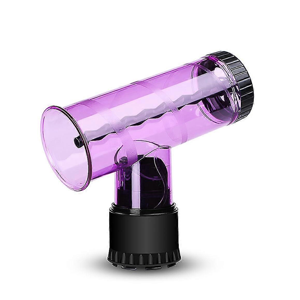 Hair Dryer Diffuser for Defined Curl Styling with Adjustable Airflow, HeatResistant Purple Attachment