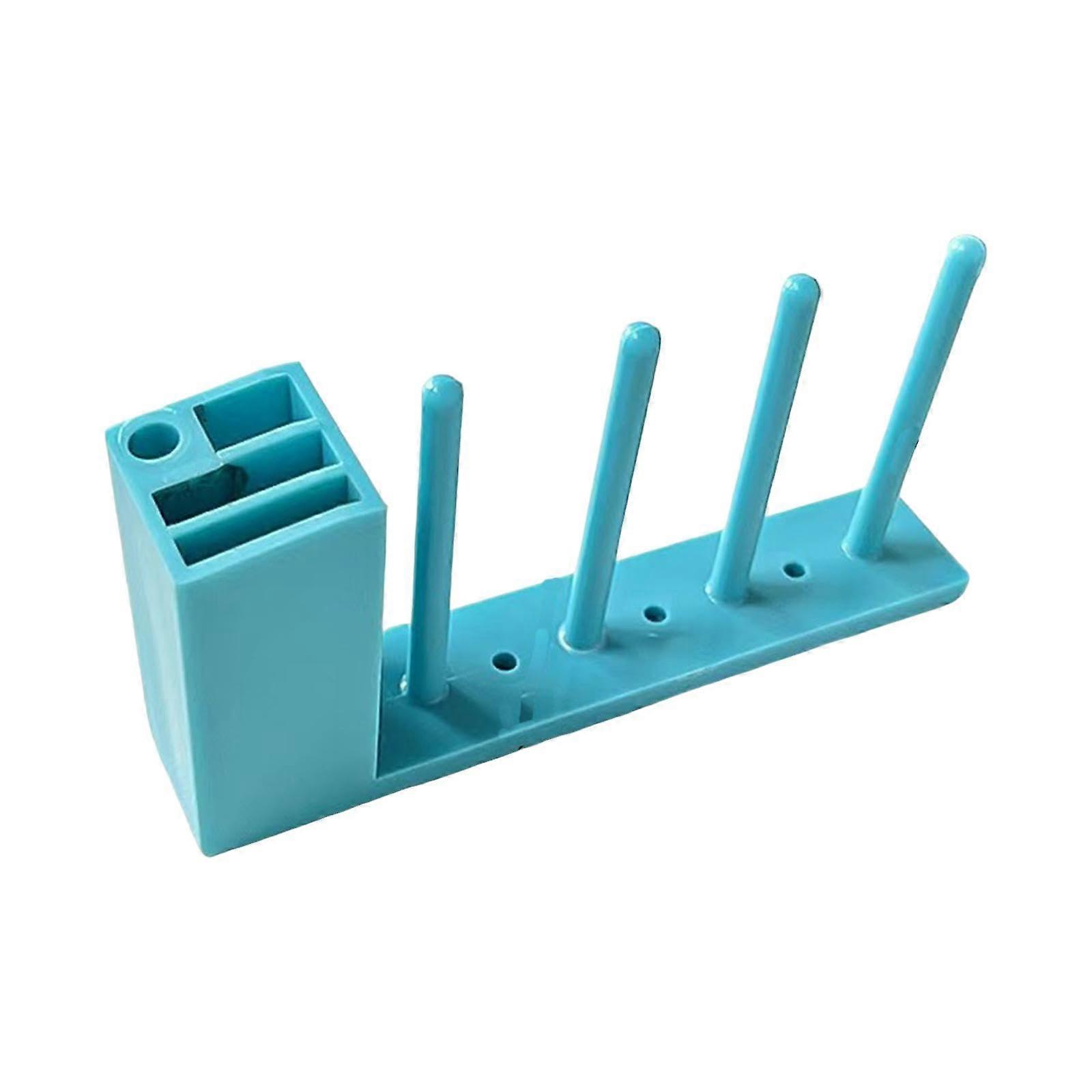 Bobbin Holder Stand for Sewing, Tangle Thread Storage, Holds 4 Spools, Compact Organizer