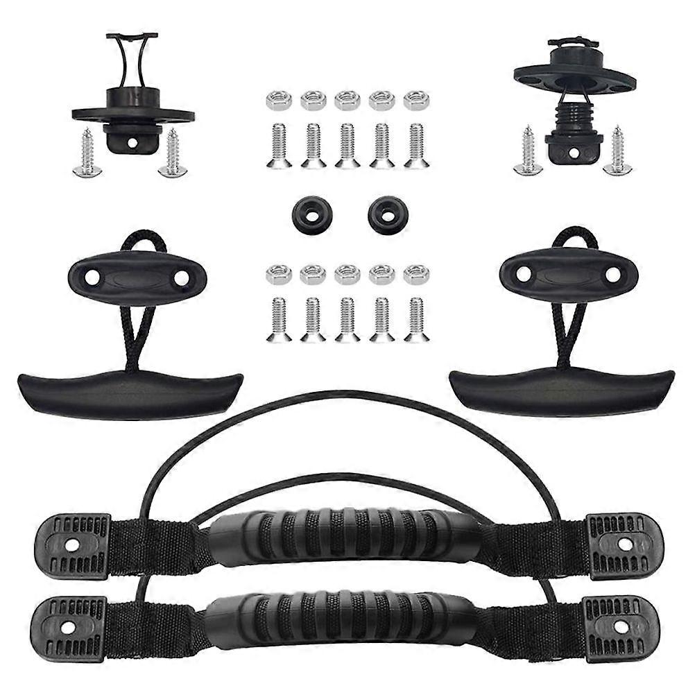1 Set of Professional Kayak Handle Kit Canoe Handle Replaceable Accessories