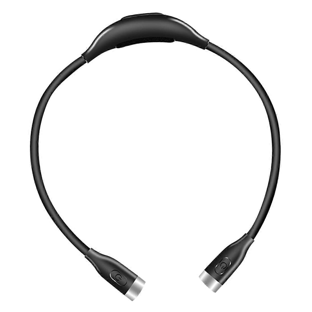 USB Rechargeable Neck Reading Light with 3 Lighting Modes, Adjustable LED Book Lamp for Bed