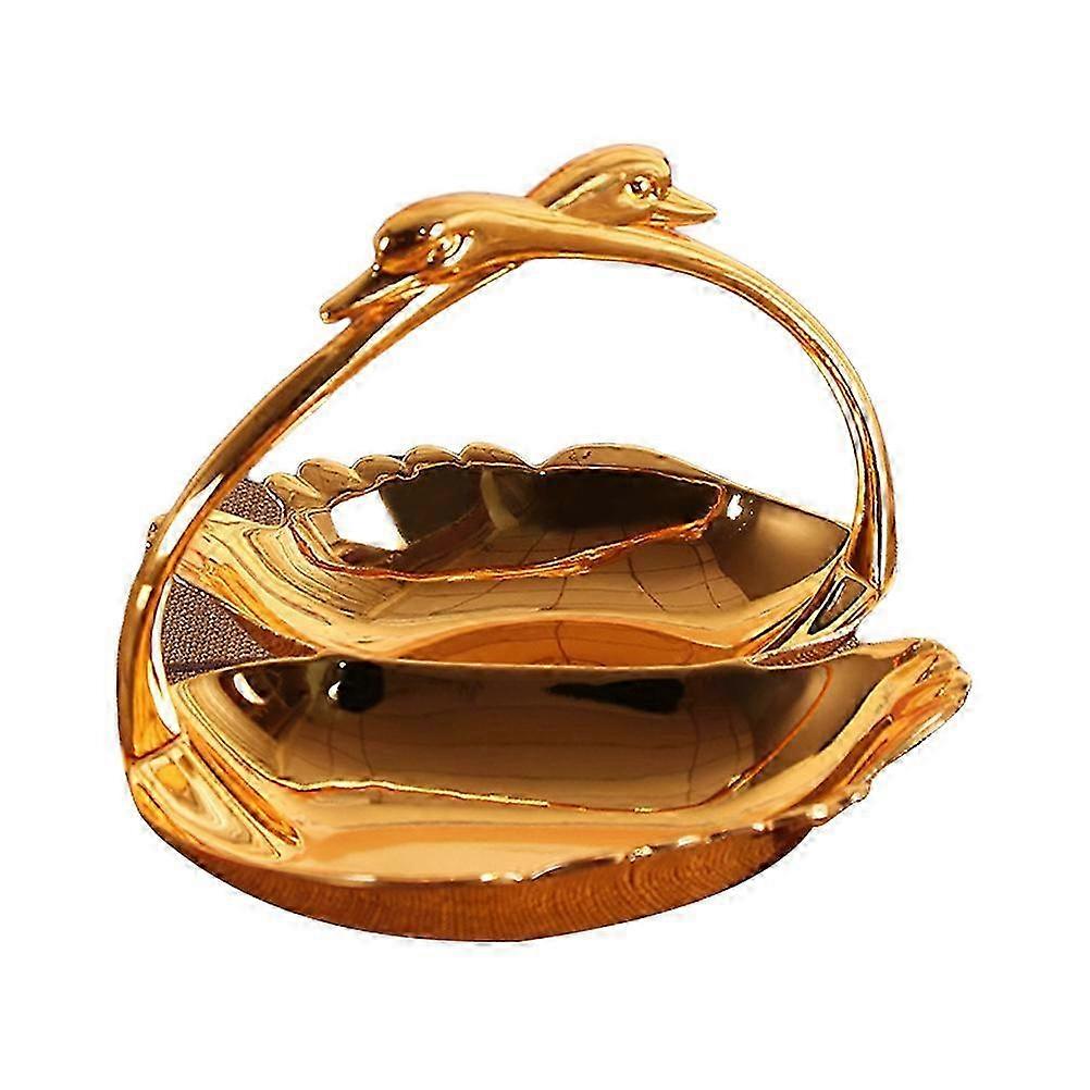 Decorative Tray Metal Square Shape Chic Candy Display Party Supply 1Pack